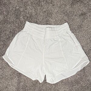 Lululemon Athletica Light Gray Athletic Shorts